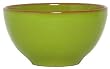 Terracotta Glazed Pottery Sweet Pea Green Medium Bowl 8"D 4.5"H