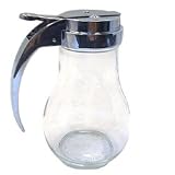 14 Ounce Glass Server with Chrome Top (06-0565) Category: Syrup Dispensers