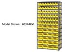 13 Shelf Steel Shelving With 60 Akrobins 36x12x75