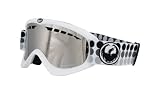 Dragon DXS Snow Goggles - White Powder Frame/Ionized Lens/Polka Dot Strap