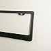 Matte Black Powder Coated 100% Stainless Steel License Plate Frame Holder Tag