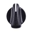 Omix-Ada 17903.20 OE Replacement Black Plastic Climate Control Knob For 1999-06 Jeep Wrangler TJ