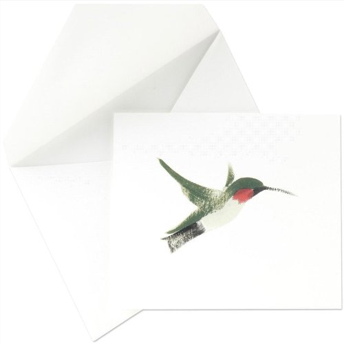 Crane & Co. Hummingbird Brushstroke Notes (SN1705) On Sale