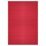 Anji Mountain Bamboo Chairmat and Rug Co. Villager 5-Foot-by-8-Foot Bamboo Rug, Crimson by Anji Mountain