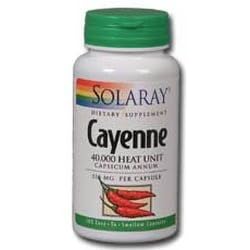Cayenne 100 Caps 515 mg By Solaray by 