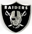 Oakland Raiders Enamel Pewter Buckle, NFL Football Buckle
