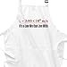 Speed of Light BBQ Apron