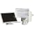 Maxsa Solar 80 LED Security Floodlight - White