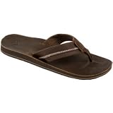 Reef Men's Bonzer Thong Sandal,Brown Plaid,10 M US