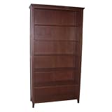 ORE International R9118 Fraser Large Bookcase with 6 Shelves