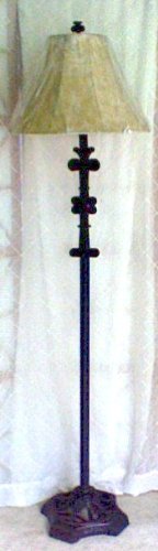 Kathy Ireland La Flor De La Luz Bronze Floor Lamp (BASE ONLY)