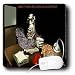 Londons Times Funny Panel Hollywood Cartoons - Mike Tyson s Office - Mouse Pads
