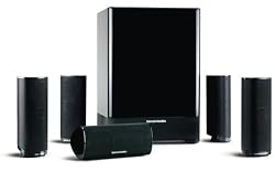 Harman Kardon HKTS-18 High-Performance, 6-Piece Home Theater Speaker System (Black Gloss)