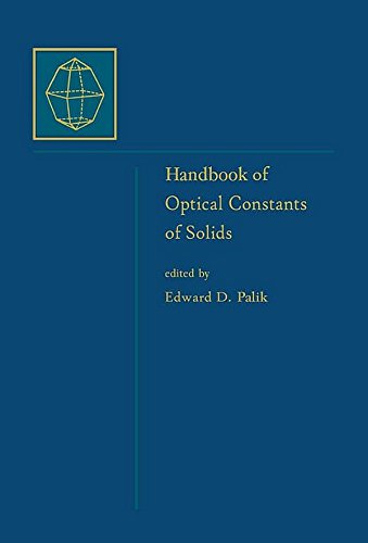 handbook of optical constants of solids