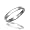 Bling Jewelry Unisex 3mm Sterling Silver Wedding Band Ring Toe Ring Thumb Pinky Ring (3)