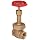 Milwaukee Valve 1152 Series Bronze Gate Valve, Industrial Service, Class 125, Rising Stem, NPT Female