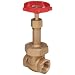 Milwaukee Valve 1152 Series Bronze Gate Valve, Industrial Service, Class 125, Rising Stem, NPT Female