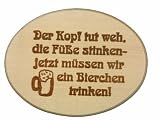 Der Kopf tut weh... 20x15cm