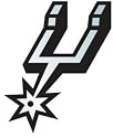 San Antonio Spurs Silver Auto Emblem