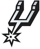 San Antonio Spurs Silver Auto / Truck Emblem