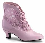 05 Victorian Granny Boots Lace Accent