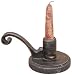 Taper Candle with Holder Country Rustic Primitive