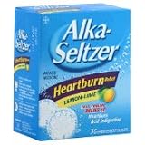 36 EFFERVESCENT TABLETS HEART BURN LEMON LIME ALKA SELTZER 36 EFFERVESCENT TABLETS HEART BURN LEMON LIME ALKA SELTZER