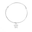 FOJO's Stretchable Bangle With Butterfly Charm