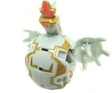 Bakugan New Vestroia Bakuneon LOOSE Single Figure Luminoz (Grey) Nemus