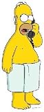 Homer Simpson in Towel:The Simpsons StandUp