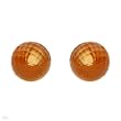 Stud Earrings With 4.80ctw Genuine Citrines Made of 14K Yellow Gold
