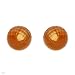 Stud Earrings With 4.80ctw Genuine Citrines Made of 14K Yellow Gold
