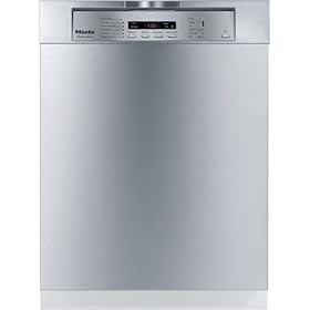 G2432SCi-BL Miele Optima Series Integrated Dishwasher with Separate Cutlery Tray, Black Control Panel - Custom Door Panel