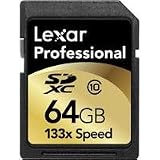 Lexar 64 GB SDXC Flash Memory Card LSD64GCRBNA133