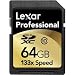 Lexar 64 GB SDXC Flash Memory Card LSD64GCRBNA133