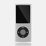 Uniea U-Skin - Case for digital player - silicone rubber - metallic white - ....