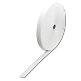 Athletic Specialties 1in White Shoulder Pad Elastic