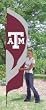 Texas A&M Aggies Tall Team Garden/House Flags 8.5 ft x 2.5 ft NCAA College Athletics Fan Shop Sports Team Merchandise