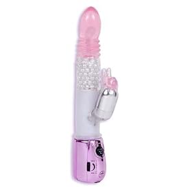 doc johnson luxe squirmy vibe vibrator pink