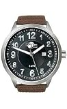 HydrOlix 3-Hand Brown Web Fabric/Black Dial Unisex watch #XA00212
