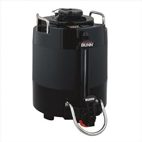 1 Gallon ThermoFresh Baseless Coffee Server (Black D�cor) by 