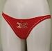 MANY Color Choices! RUNS SMALL Cute and Affordable Cotton Bikini Panty with Fun Gothic Skull and Full Back