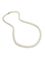 18" AAA 5-5.5mm Akoya Cultured Pearl Necklace