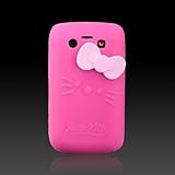 Hello Kitty Pink Silicone w bow (bow color may vary) "Flexa" silicone case  ....