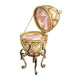Eggstraordinary Amore Heart Love Egg Musical Jewelry Box 39372 - NEW!