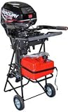 130 lb Capacity Folding Outboard Motor Cart