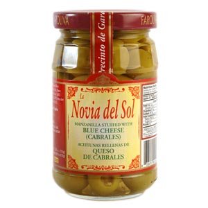 Blue Cheese Stuffed Manzanilla Olives by ChefShop by 