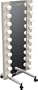 Diva Lighted Wardrobe Mirror 30" x 24" - Off White