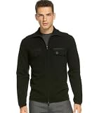 Kenneth Cole - Kenneth Cole New York Long Sleeve Zip Front Mockneck Sweater