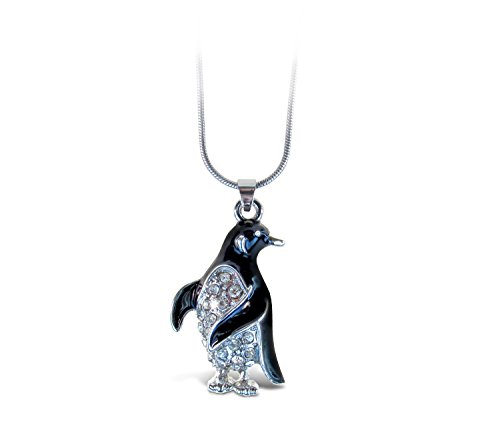 Puzzled Penguin Fashionable Necklace / Pendant Jewelry - Ocean \ Sea Life Collection - Unique Gift and Souvenir - Item #6319